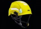 Lehká přilba Petzl STRATO HI-VIZ - helma je vybavena fluorescenčním vnějším pláštěm s fosforeskujícími sponami a reflexními pruhy pro optimální viditelnost pracovníka ve dne i v noci